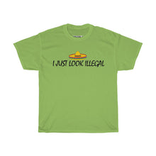 Load image into Gallery viewer, Decagon "I Just Look Illegal" Unisex Tee (Light Colors)