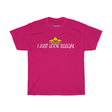 Load image into Gallery viewer, Decagon "I Just Look Illegal" Unisex Tee (Dark Colors)