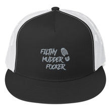 Load image into Gallery viewer, "Filthy Mudder Focker" Mud Run Trucker Cap