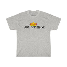 Load image into Gallery viewer, Decagon "I Just Look Illegal" Unisex Tee (Light Colors)