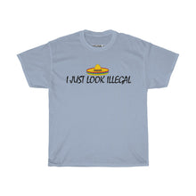 Load image into Gallery viewer, Decagon "I Just Look Illegal" Unisex Tee (Light Colors)