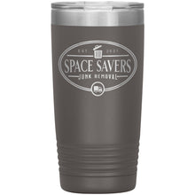 Load image into Gallery viewer, Space Savers 20oz stainless steel tumbler