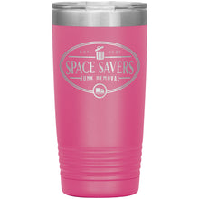 Load image into Gallery viewer, Space Savers 20oz stainless steel tumbler