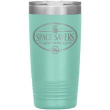 Load image into Gallery viewer, Space Savers 20oz stainless steel tumbler