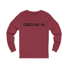 Load image into Gallery viewer, Decagon Unisex Jersey Long Sleeve Tee