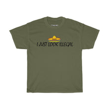 Load image into Gallery viewer, Decagon "I Just Look Illegal" Unisex Tee (Light Colors)