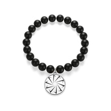 Load image into Gallery viewer, Decagon Matte Onyx Bracelet