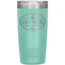 Load image into Gallery viewer, Space Savers 20oz stainless steel tumbler
