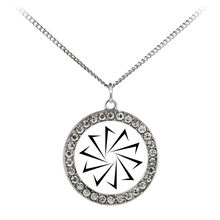 Load image into Gallery viewer, Decagon Stone Coin Necklace