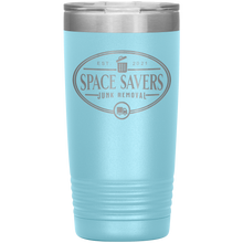 Load image into Gallery viewer, Space Savers 20oz stainless steel tumbler