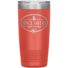 Load image into Gallery viewer, Space Savers 20oz stainless steel tumbler