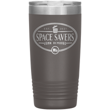 Load image into Gallery viewer, Space Savers 20oz stainless steel tumbler
