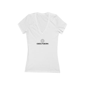Decagon Jersey Short Sleeve Deep V-Neck Tee