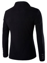 Load image into Gallery viewer, Stand Collar Single-Breasted Slimming Wool Blazer