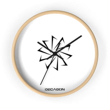 Load image into Gallery viewer, Decagon Wall Clock