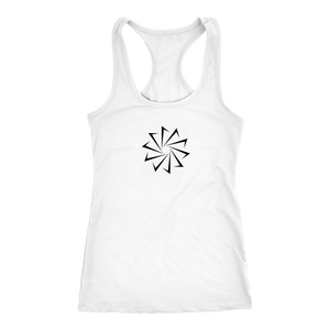 Decagon Logo Racerback Dank Tank