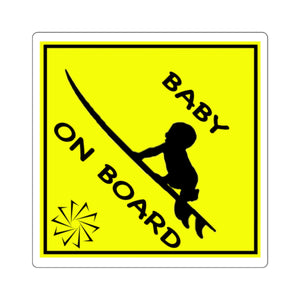 "Baby on Board" Stickers by Decagon