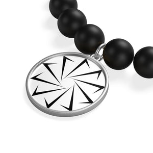 Decagon Matte Onyx Bracelet