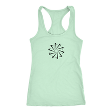 Load image into Gallery viewer, Decagon Logo Racerback Dank Tank
