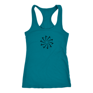 Decagon Logo Racerback Dank Tank