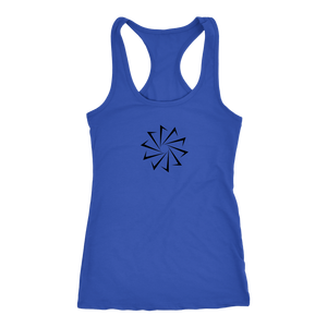 Decagon Logo Racerback Dank Tank