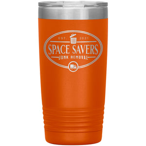 Space Savers 20oz stainless steel tumbler