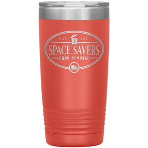 Space Savers 20oz stainless steel tumbler