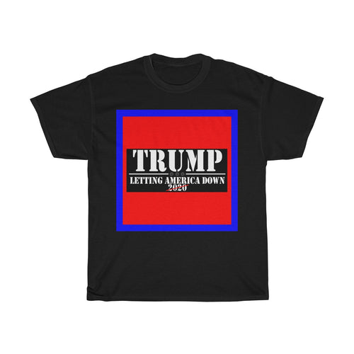 Letting America Down - Trump NOT 2020 - Decagon Unisex Tee