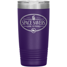 Load image into Gallery viewer, Space Savers 20oz stainless steel tumbler