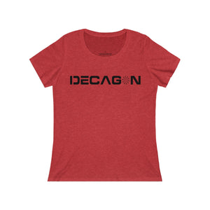 Decagon Women's Relaxed Jersey Short Sleeve Scoop Neck Tee