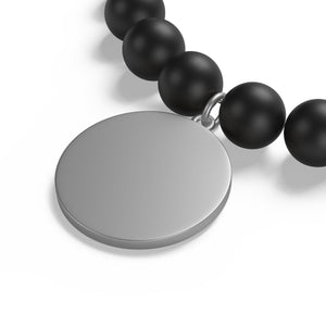 Decagon Matte Onyx Bracelet