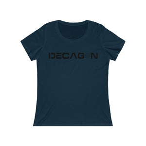 Decagon Women's Relaxed Jersey Short Sleeve Scoop Neck Tee