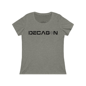 Decagon Women's Relaxed Jersey Short Sleeve Scoop Neck Tee