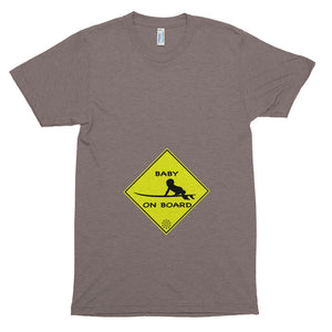 Short sleeve "Baby on Board" Surfer tee