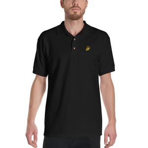 Eagle, Globe, and Anchor Marine Corps Embroidered Polo Shirt