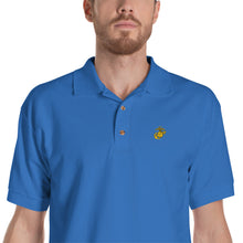 Load image into Gallery viewer, Eagle, Globe, and Anchor Marine Corps Embroidered Polo Shirt