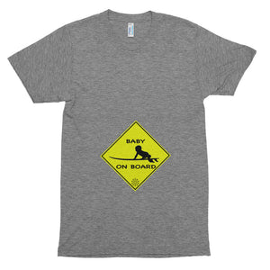 Short sleeve "Baby on Board" Surfer tee