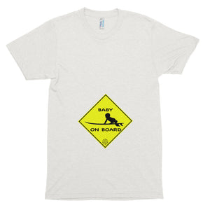 Short sleeve "Baby on Board" Surfer tee