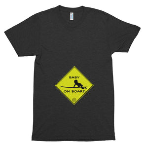 Short sleeve "Baby on Board" Surfer tee