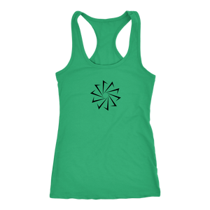 Decagon Logo Racerback Dank Tank