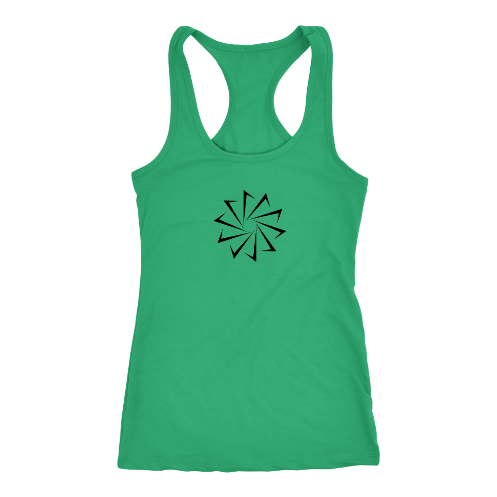 Decagon Logo Racerback Dank Tank