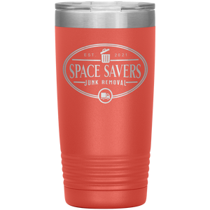 Space Savers 20oz stainless steel tumbler